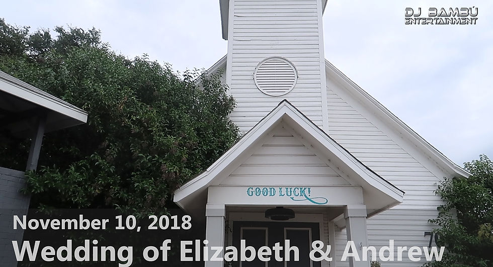 Elizabeth & Andrew's Wedding (11/10/18)